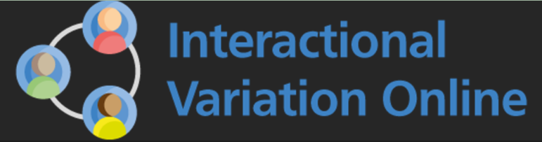 Logo for the Interactional Variatoin Online project