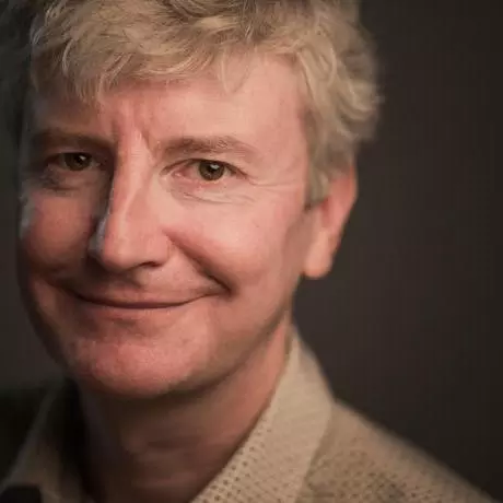 Portrait photograph of Martin Wynne