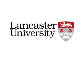 Lancaster University logo, with name and shield